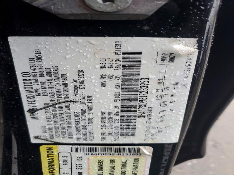 2018 Ford Fusion Titanium/platinum