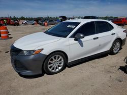 Salvage cars for sale from Copart Houston, TX: 2018 Toyota Camry le