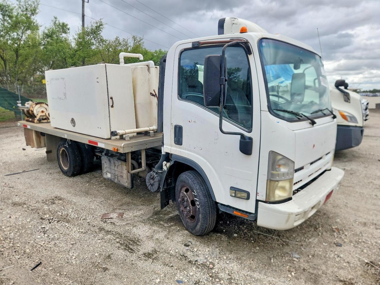 2011 Isuzu NPR HD Flatbed Truck