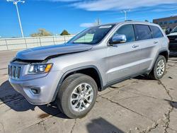 Salvage cars for sale from Copart Littleton, CO: 2016 Jeep Grand Cherokee Limited