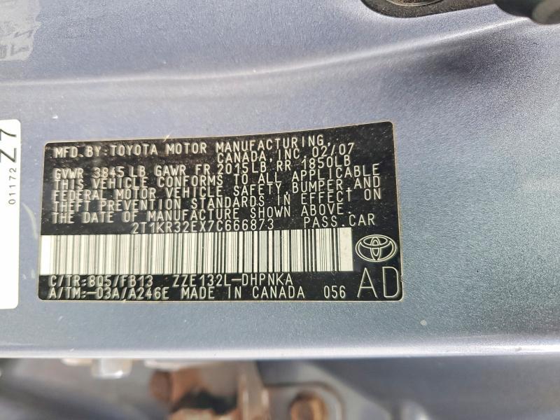 2007 Toyota Matrix xr