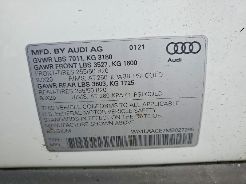 2021 Audi E-tron Premium Plus