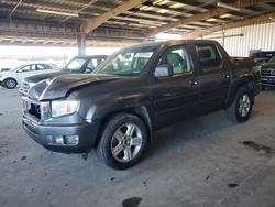 Honda salvage cars for sale: 2012 Honda Ridgeline RTL