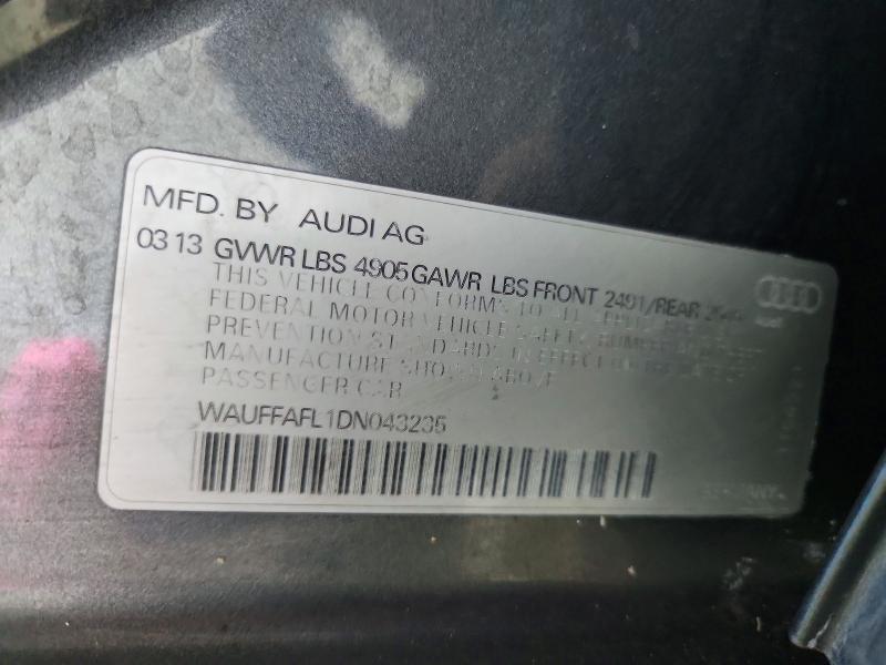 2013 Audi A4 Premium Plus