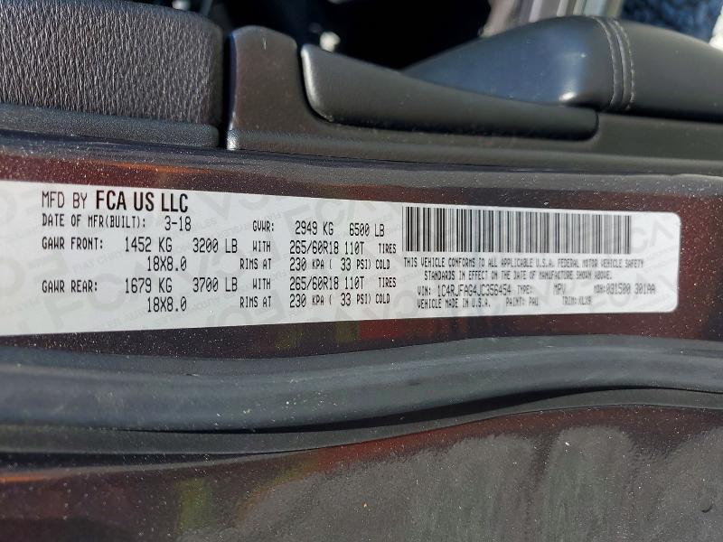 2018 Jeep Grand Cherokee Laredo