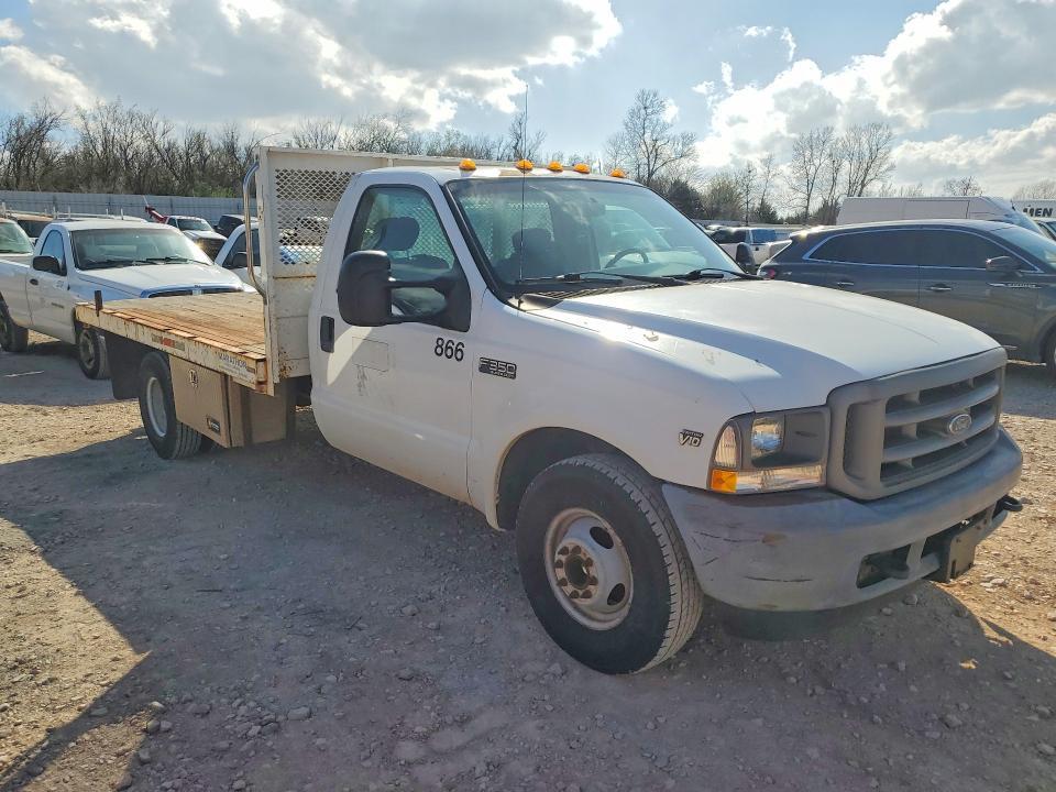 2002 Ford F350 Super Duty Flatbed Truck