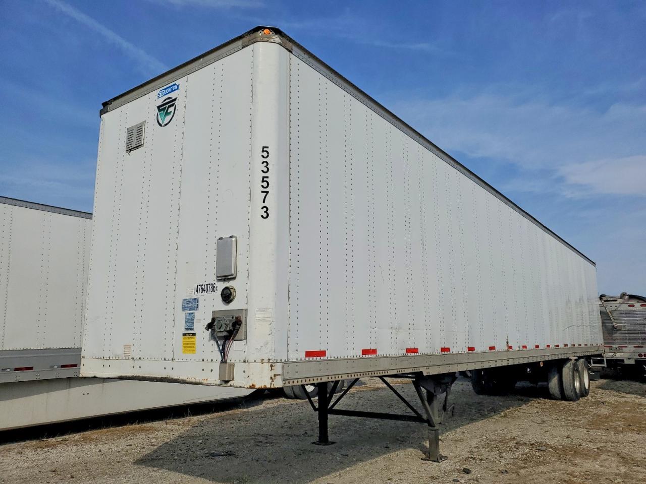 2014 Stroughton Avxw-535T-S-C-AR DRY Van Trailer