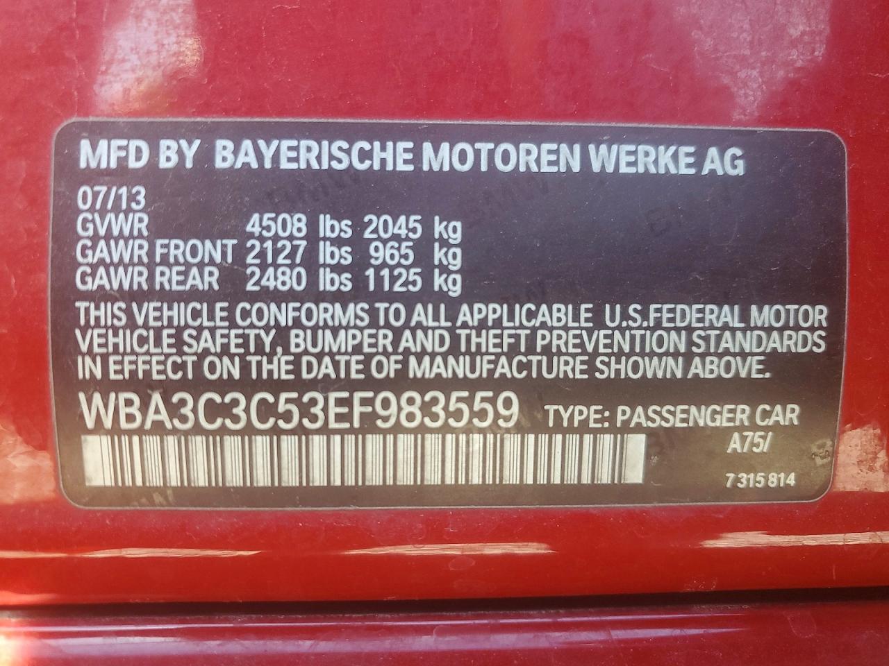 2014 BMW 320 i Xdrive