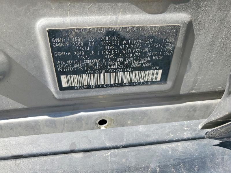 2011 Subaru Outback 2.5i Limited