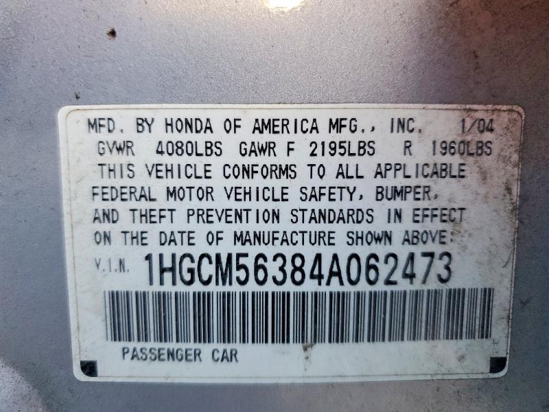 2004 Honda Accord lx