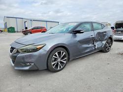 Niss Maxima salvage cars for sale: 2018 Niss Maxima 3.5 sv