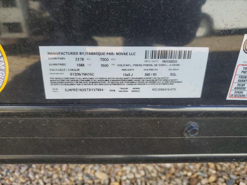 2026 Compass KC-DX8416-070 Enclosed Cargo Trailer