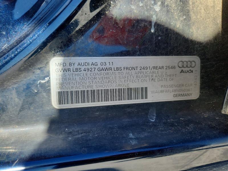 2011 Audi A4 Premium