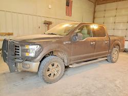 Salvage trucks for sale at Abilene, TX auction: 2015 Ford F150 Supercrew