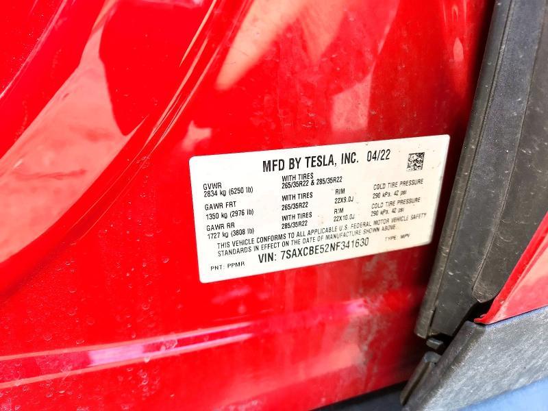 2022 Tesla Model x