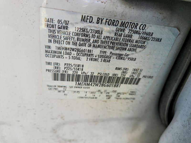 2008 Mercury Sable Premier