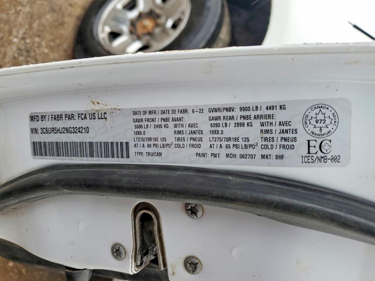 2022 Dodge RAM 2500 Tradesman