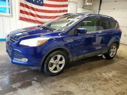 Salvage cars for sale from Copart Lyman, ME: 2014 Ford Escape se