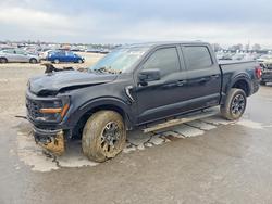 Salvage trucks for sale at Sikeston, MO auction: 2024 Ford F150 STX