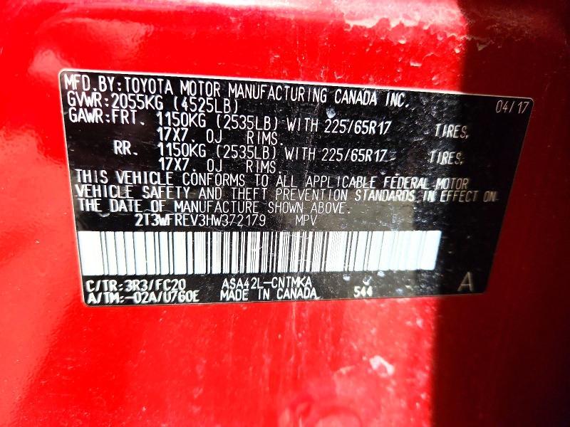 2017 Toyota Rav4 xle