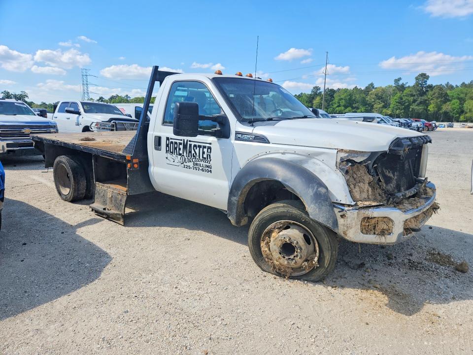 2013 Ford F450 Super Duty Flatbed Truck