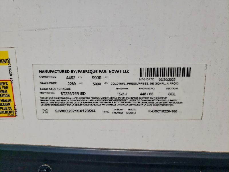 2025 Look K-DXC10220-100 Enclosed Cargo Trailer