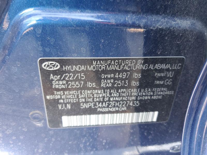 2015 Hyundai Sonata Limited
