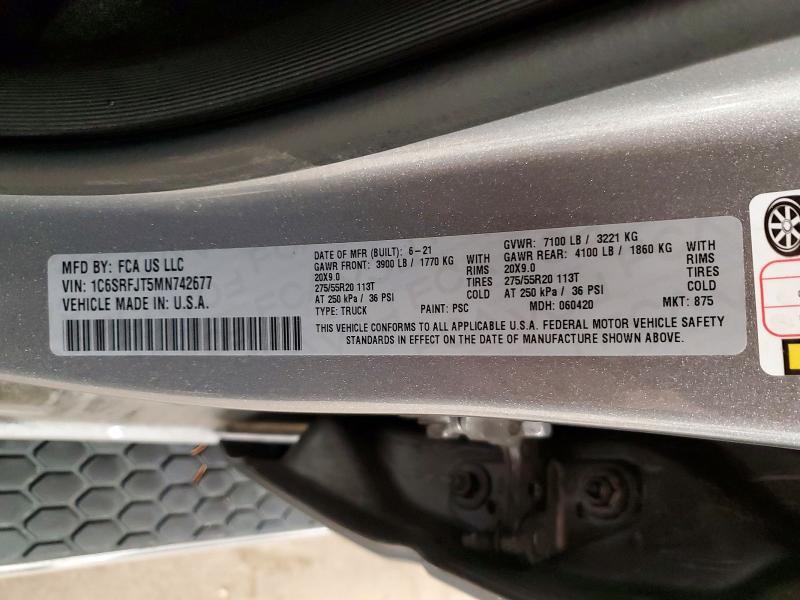 2021 Dodge 1500 Laramie