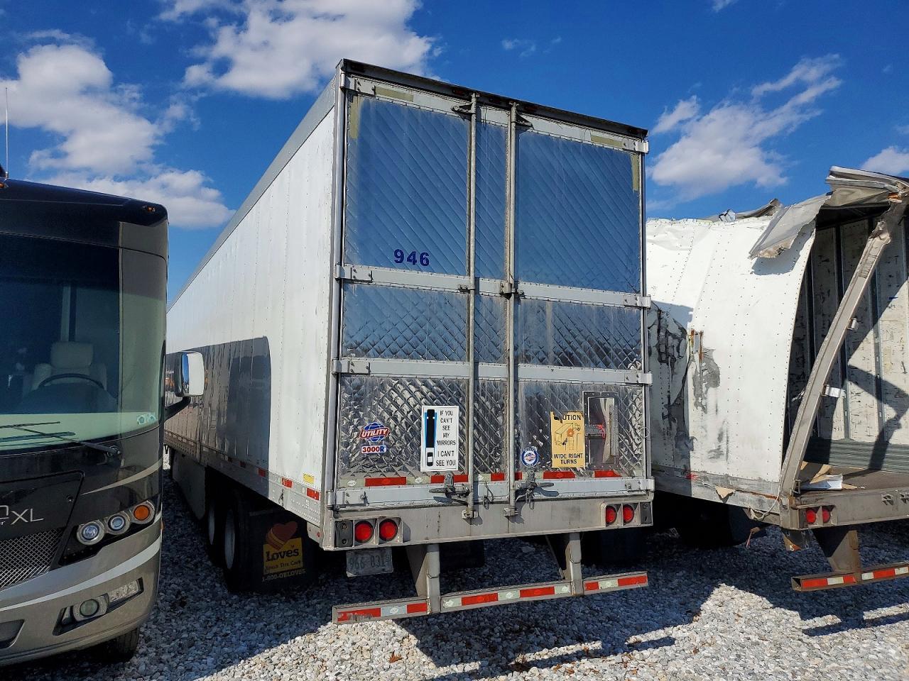 2016 Utility VS2RA Refrigerated Van Trailer