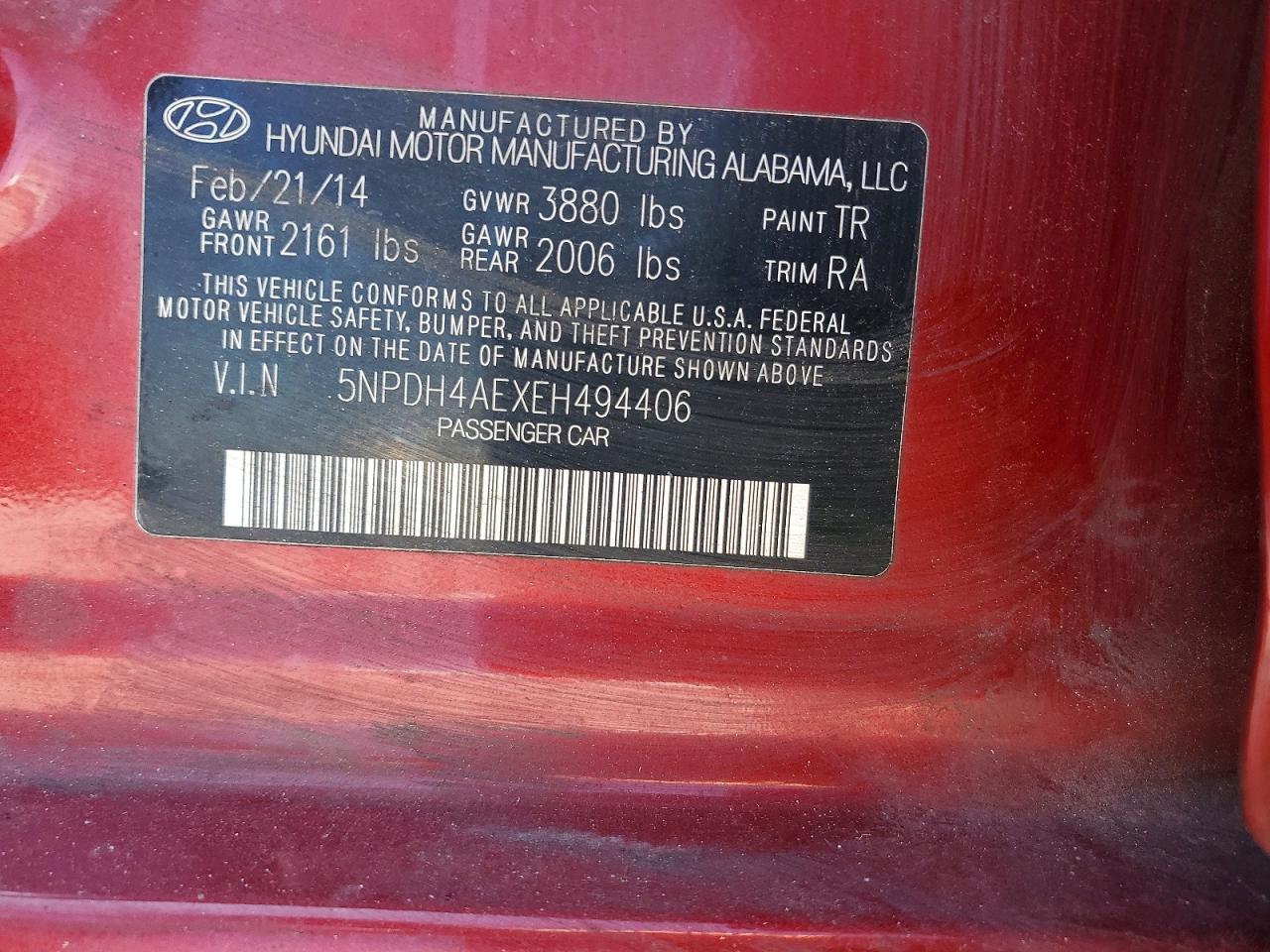 2014 Hyun Elantra