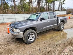 Salvage trucks for sale at Knightdale, NC auction: 2004 Dodge Dakota Quad SLT