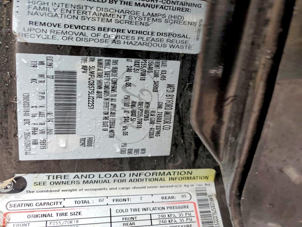 2005 Lincoln Navigator