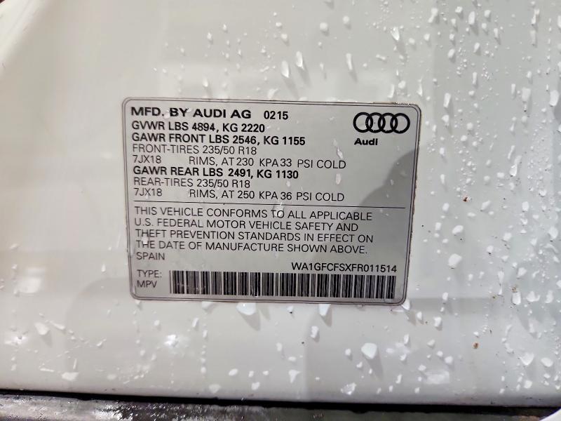 2015 Audi Q3 Prestige