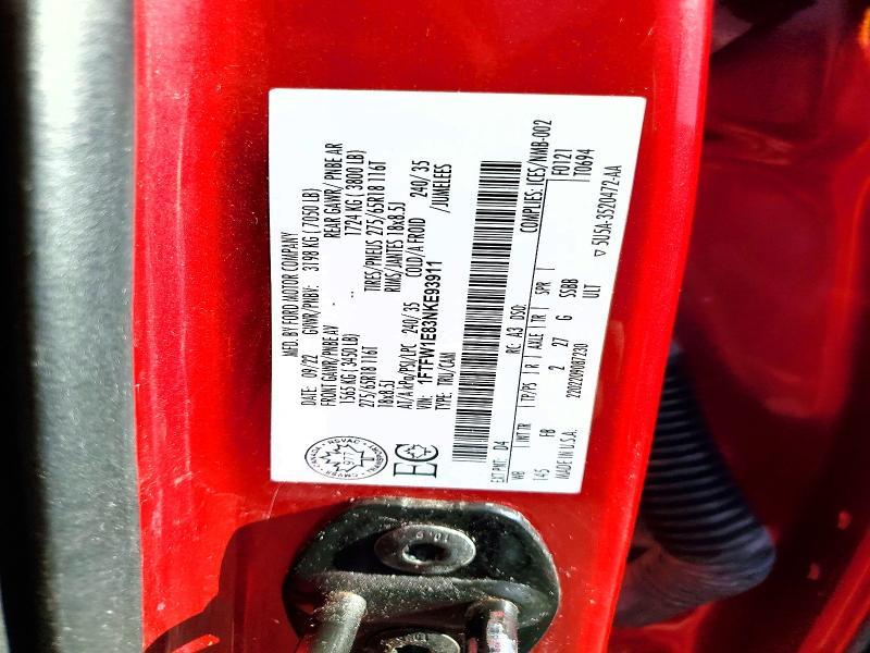 2022 Ford F150 Supercrew