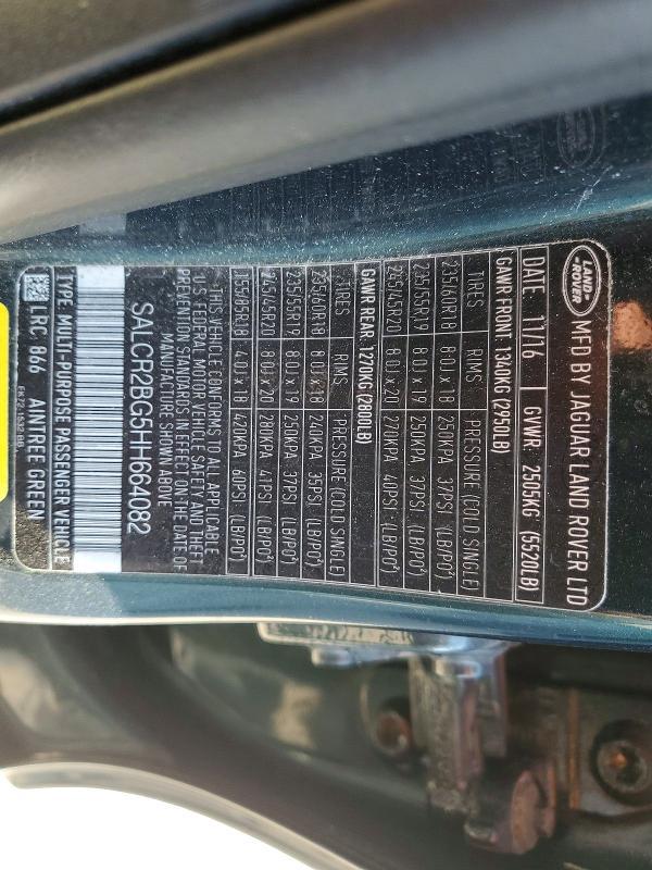 2017 Land Rover Discovery Sport hse