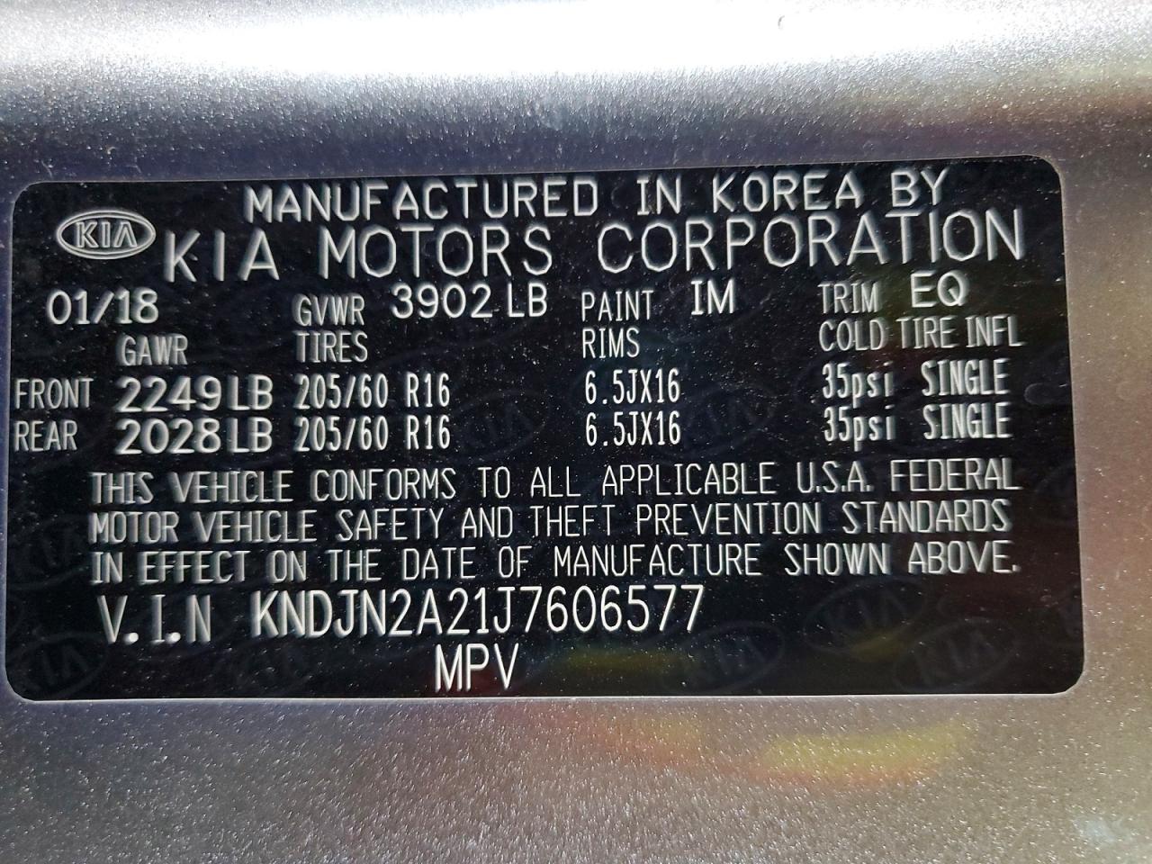 2018 KIA Soul Base