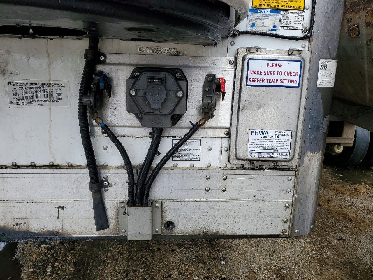 2023 Utility VS2RA Refrigerated Van Trailer