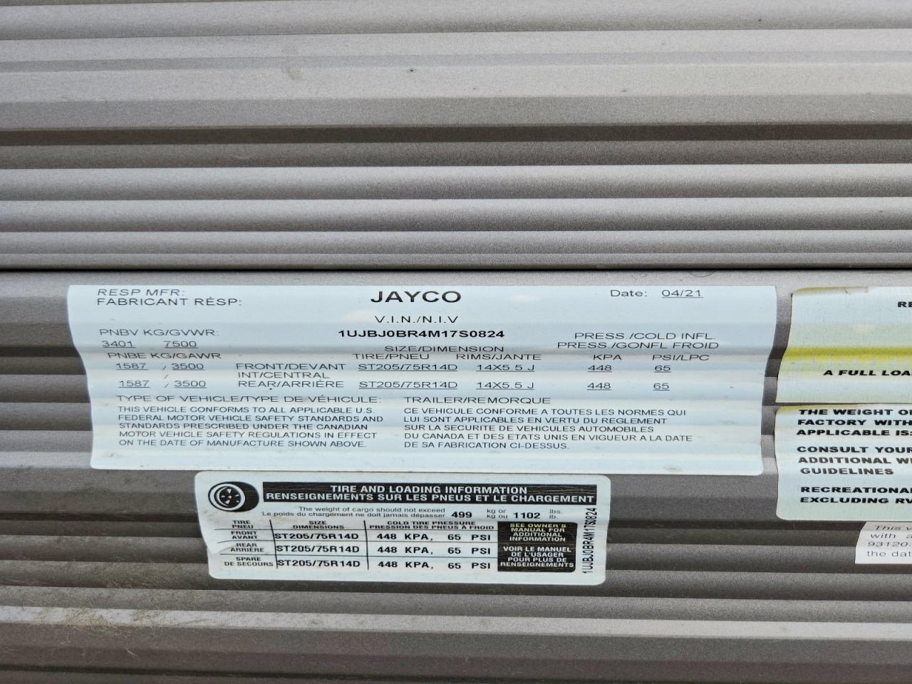 2021 Jayco JAY Flight Camper