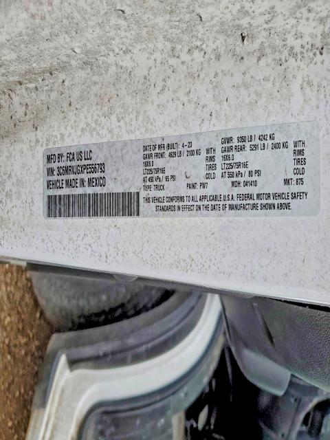2023 Dodge RAM Promaster 3500 Utility / Service Van
