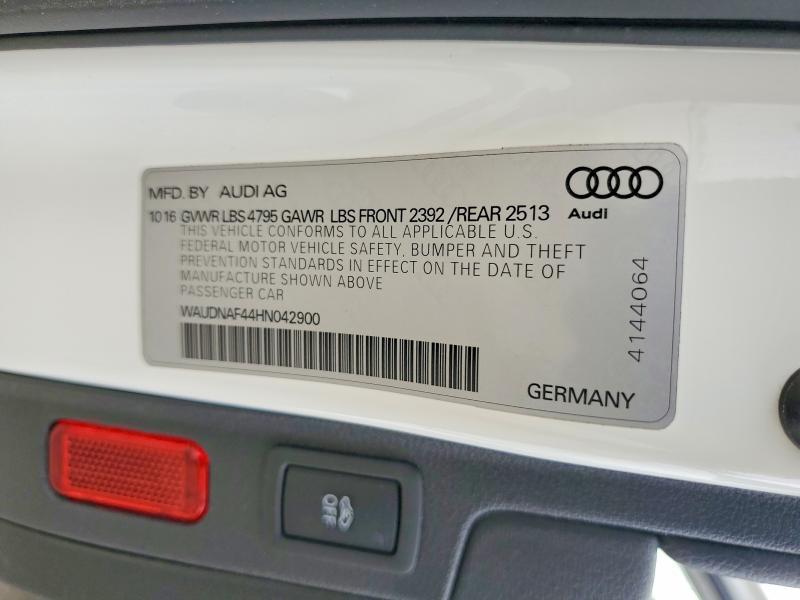 2017 Audi A4 Premium