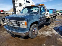 Salvage trucks for sale at Elgin, IL auction: 1993 Chevrolet GMT-400 C3500-HD