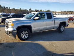 Salvage trucks for sale at Windham, ME auction: 2015 GMC Sierra K1500 SLE