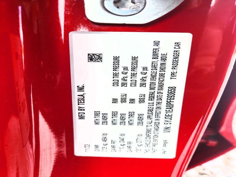 2023 Tesla Model 3