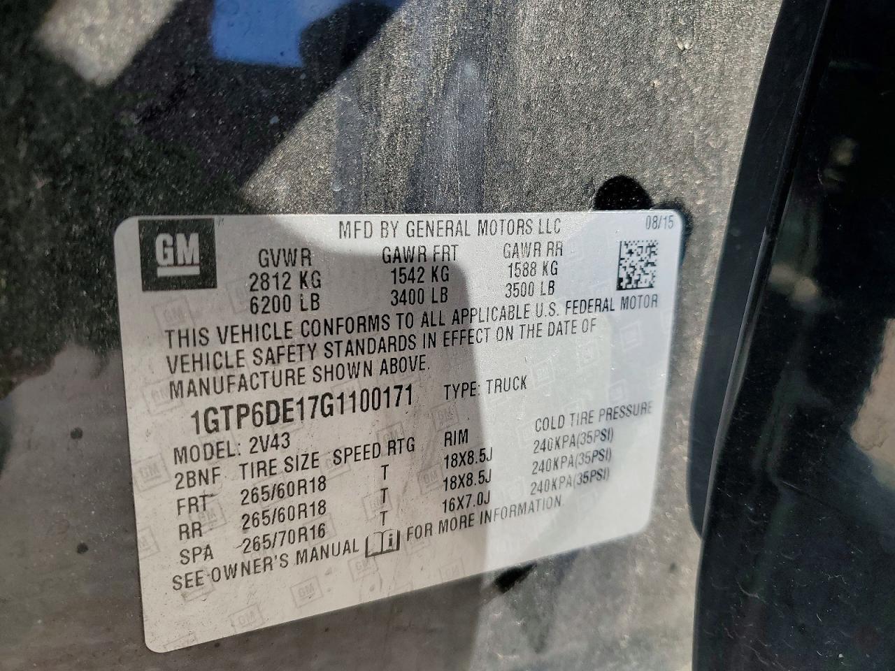 2016 GMC Canyon SLT