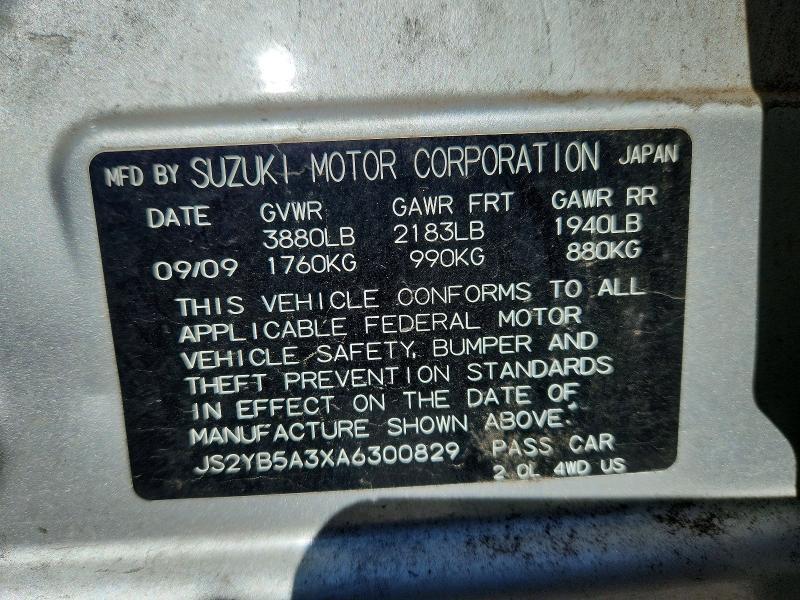 2010 Suzuki SX4