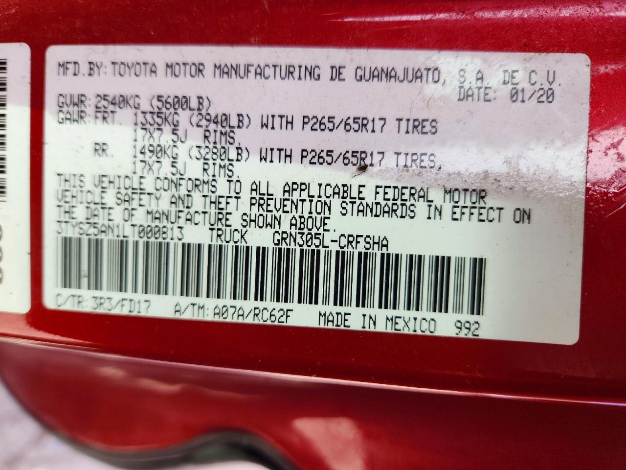 2020 Toyota Tacoma TRD Sport