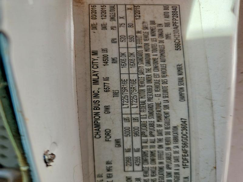 2016 Ford Econoline E450 Super Duty Cutaway Van