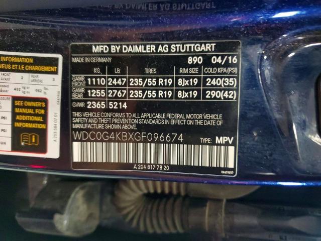 2016 Mercedes-Benz Glc 300 4matic