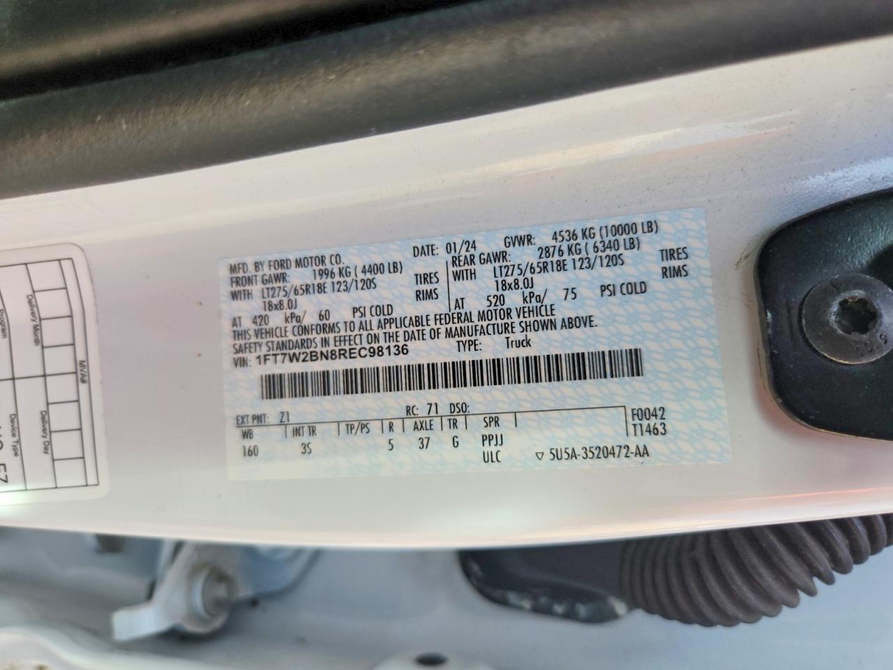 2024 Ford F250 Super Duty