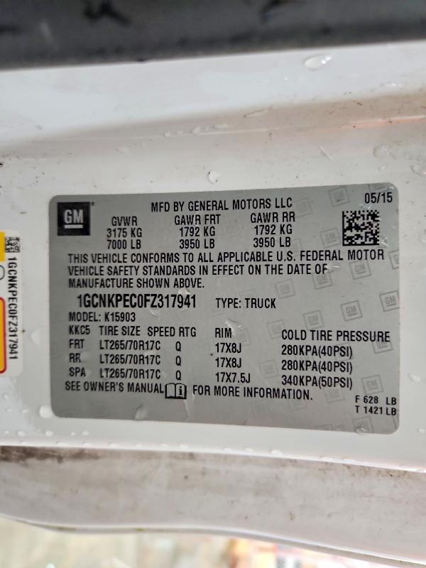 2015 Chevrolet Silverado K1500